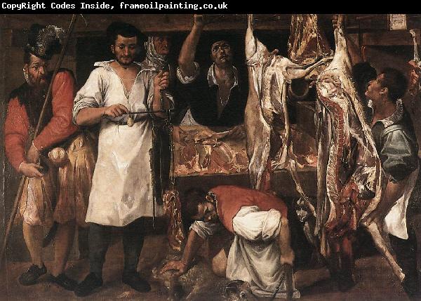 CARRACCI, Annibale Butcher's Shop